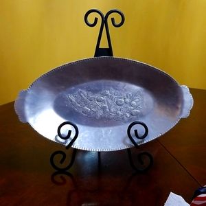 EVERLAST FORGED ALUMINUM DISH W HANDLES BLACKBERRY MOTIF 560